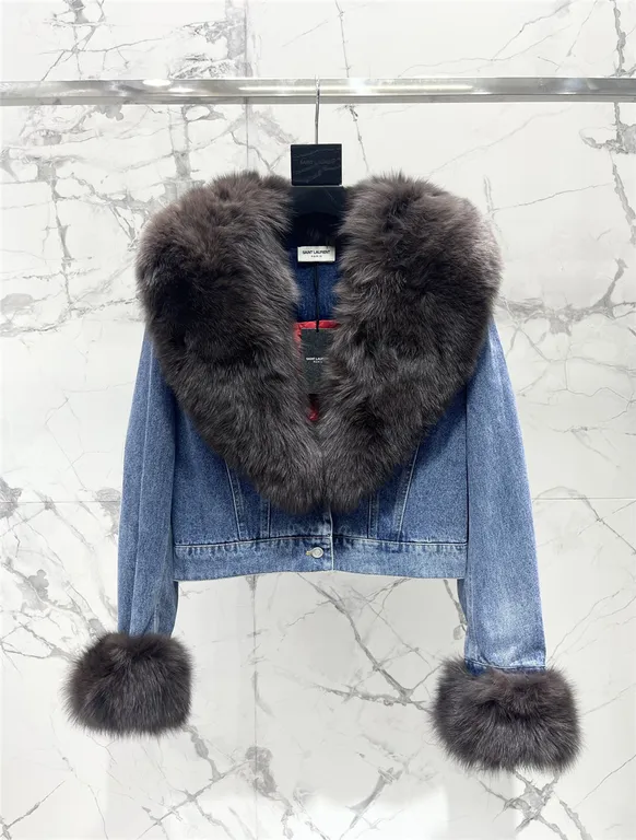 YSL denim jacket